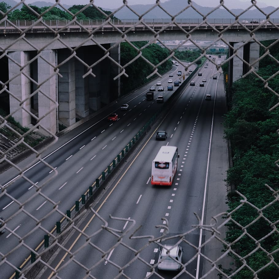 highway, car, transportation, mode of transportation, land vehicle HD wallpaper