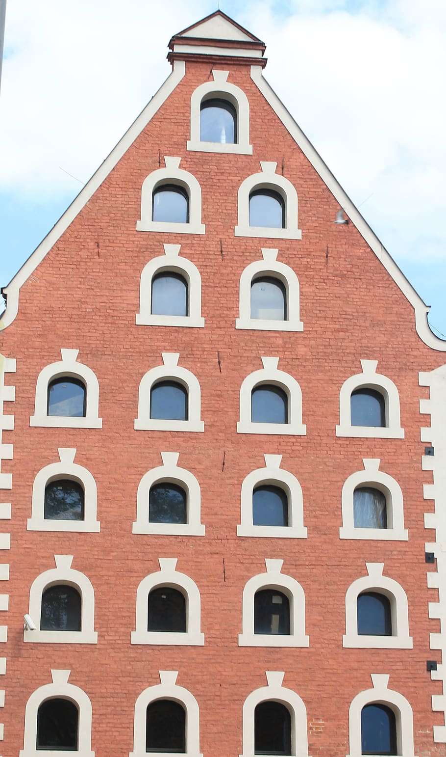 poland, torun, build, built structure, architecture, window HD wallpaper