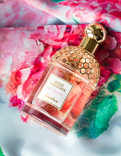 Aqua Allegoria Perfume Bottle, aroma, aromatic, close-up, expensive HD wallpaper