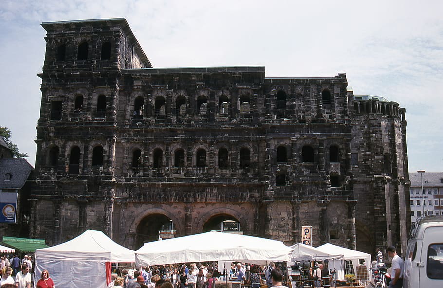 germany, trier, roman, architecture, built structure, sky, building exterior HD wallpaper