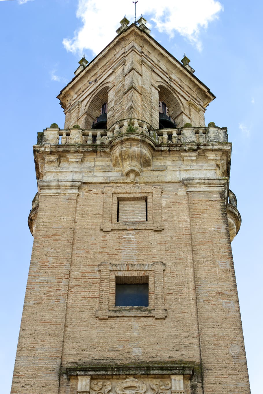 spain, córdoba, tower, architecture, sky, built structure, HD wallpaper