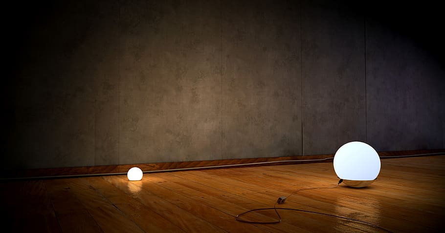light, space, lichtraum, empty, wall, ground, structure, grain HD wallpaper