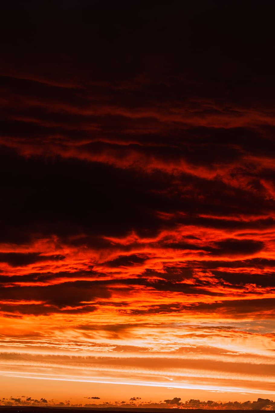 nature, outdoors, sunset, red sky, dawn, dusk, cloud, melbourne