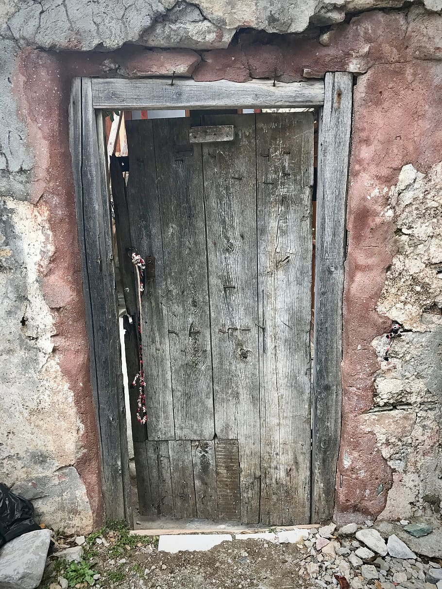 greece, mount athos, door, entrance, architecture, built structure HD wallpaper