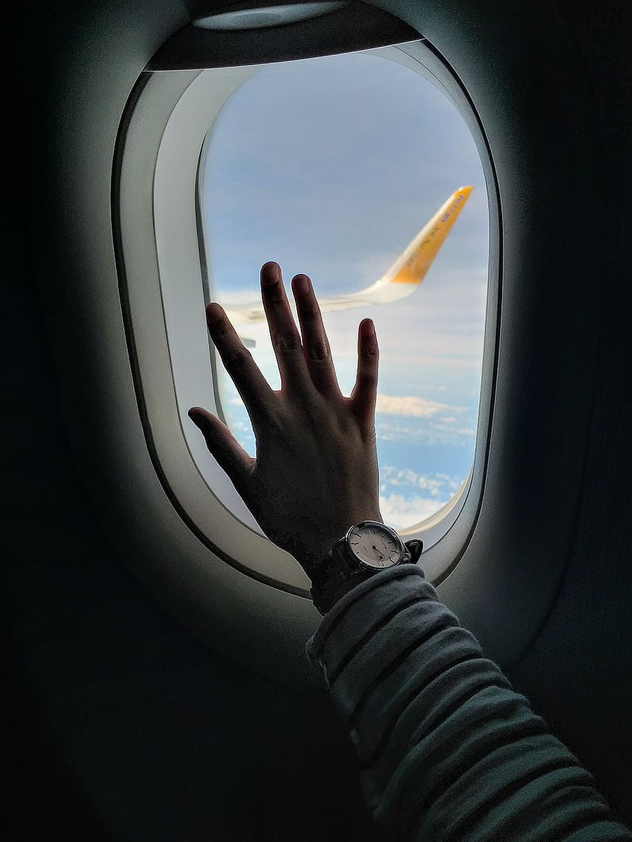 human, person, finger, window, light, flare, vehicle, aircraft HD wallpaper