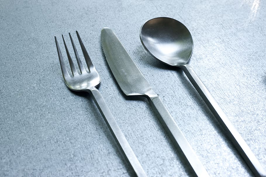 asia, spoon, fork, knife, cutlery, dining, eat, restaurant HD wallpaper