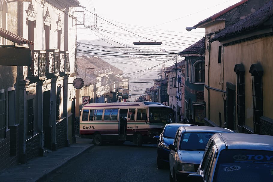 bolivia, mode of transportation, architecture, building exterior HD wallpaper