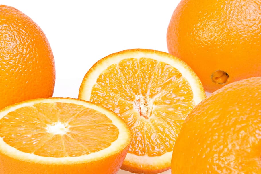 orange, fruit, isolated, heap, ripe, diet, organic, yellow HD wallpaper