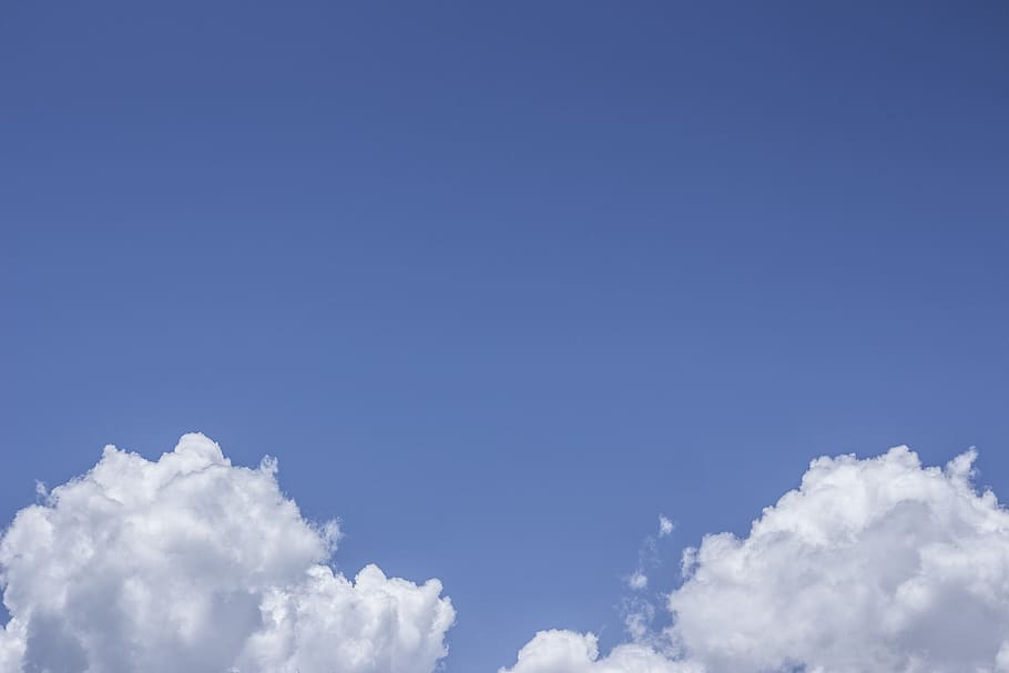 cloud, sky, cloud - sky, cloudscape, backgrounds, blue, white color HD wallpaper