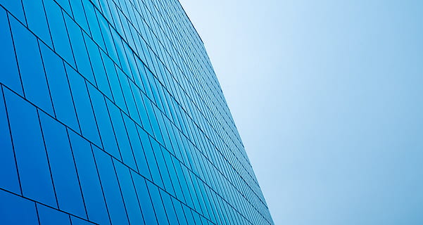 curtain wall building, office building, town, urban, high rise HD wallpaper