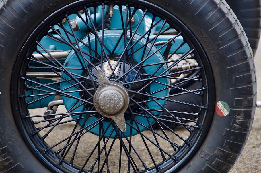 wheel, machine, spoke, tire, alloy wheel, car wheel, wire, wheels HD wallpaper