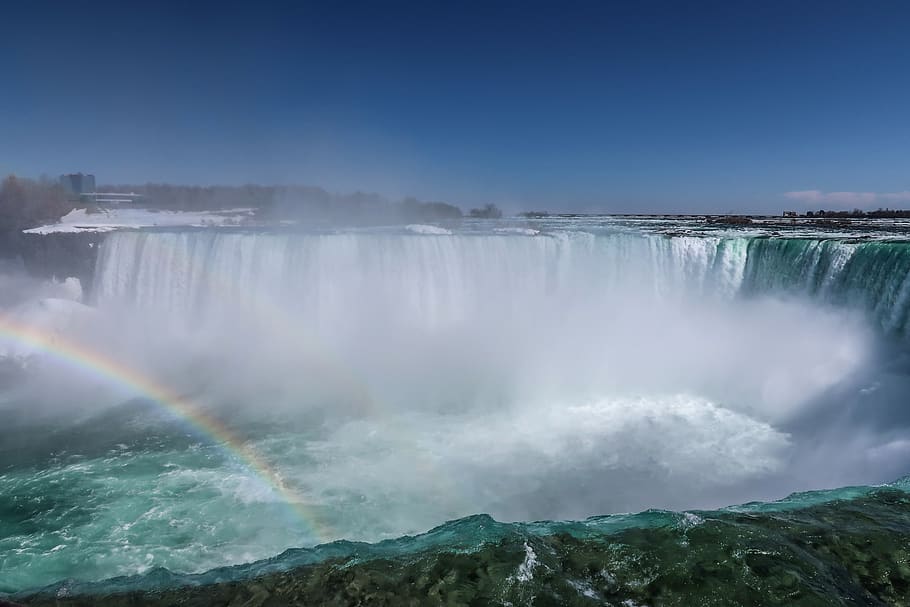 Nagara Falls, water, scenics - nature, beauty in nature, sky HD wallpaper