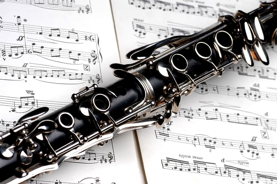 clarinet, music, instrument, jazz, musical, sound, woodwind