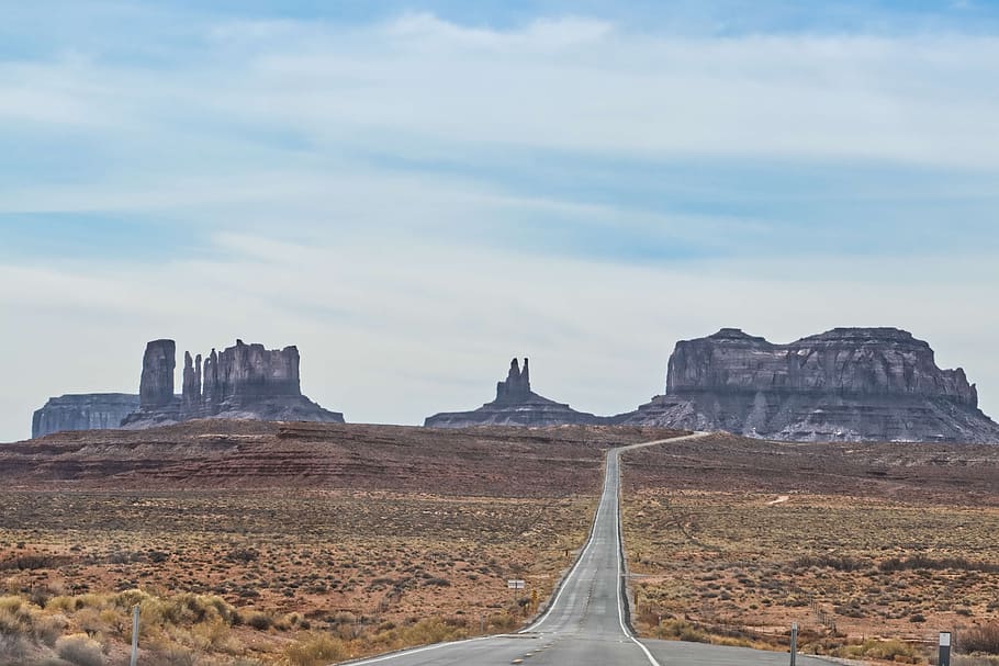 road, roads, mountain, mountains, road to mountains, monuments HD wallpaper