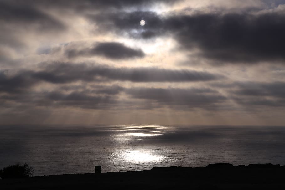 gliderport, ocean, cloud, sky, cloud - sky, water, scenics - nature HD wallpaper