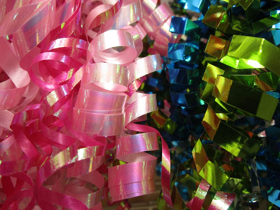 ribbon, pink, bright, full frame, backgrounds, no people, close-up HD wallpaper