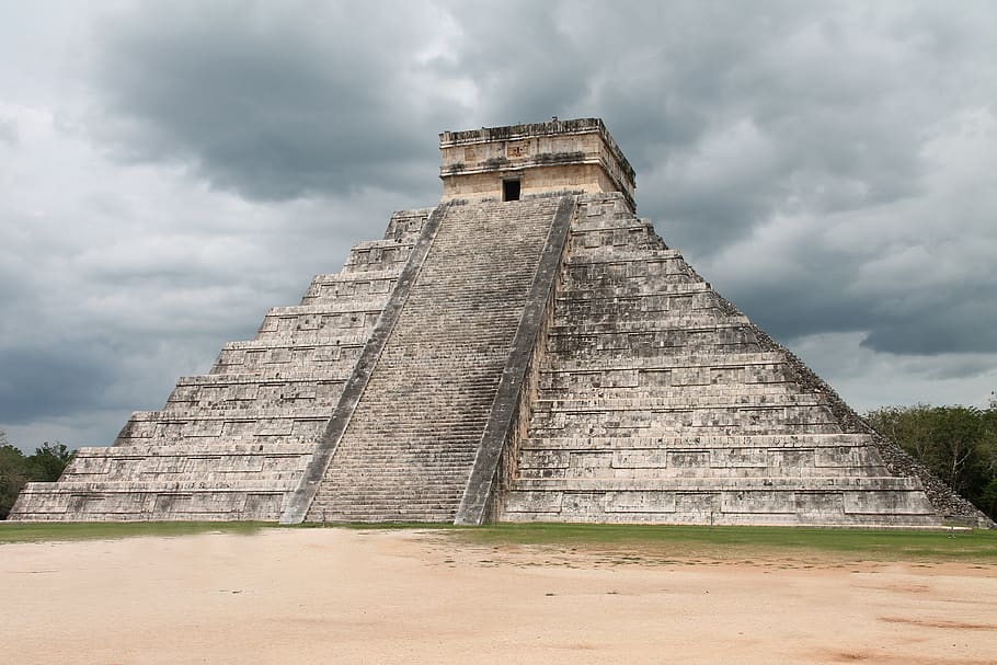 chichén-itza, mexico, pyramid, maya, architecture, culture HD wallpaper