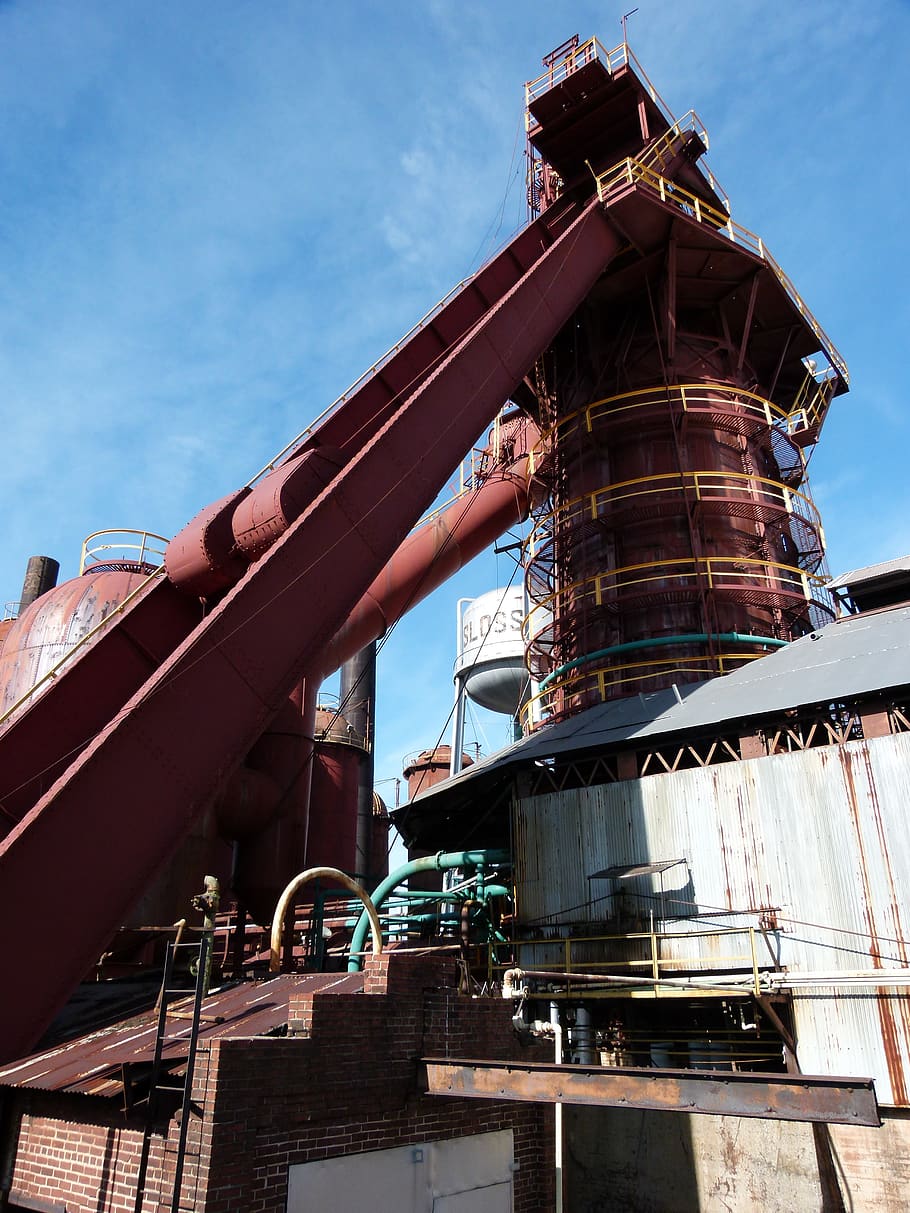 sloss, iron, mill, industry, industrial, steel, rust, birmingham HD wallpaper