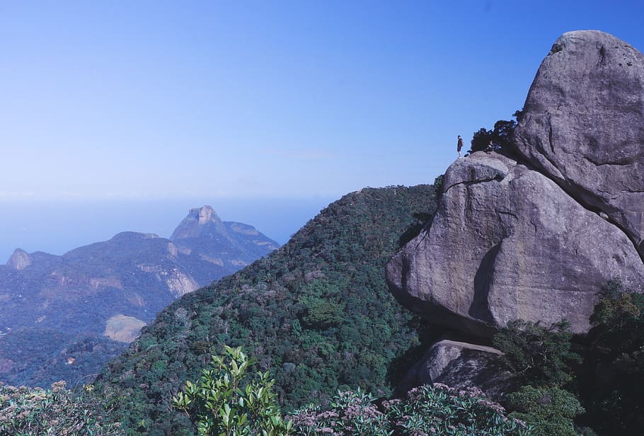 nature, outdoors, slope, mountain, mountain range, rio de janeiro HD wallpaper