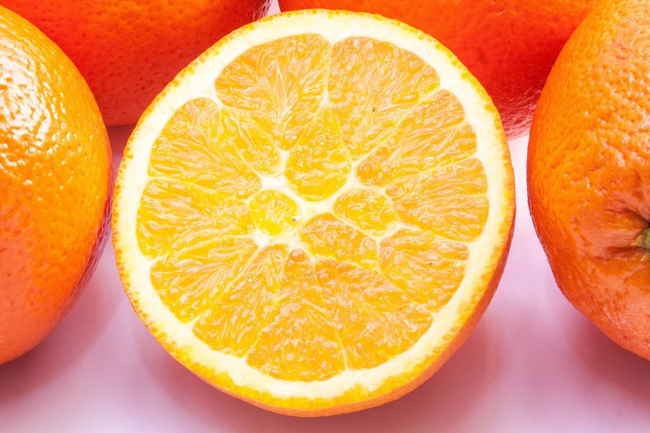 orange, fresh, fruit, food, citrus, nature, tangerine, food and drink HD wallpaper