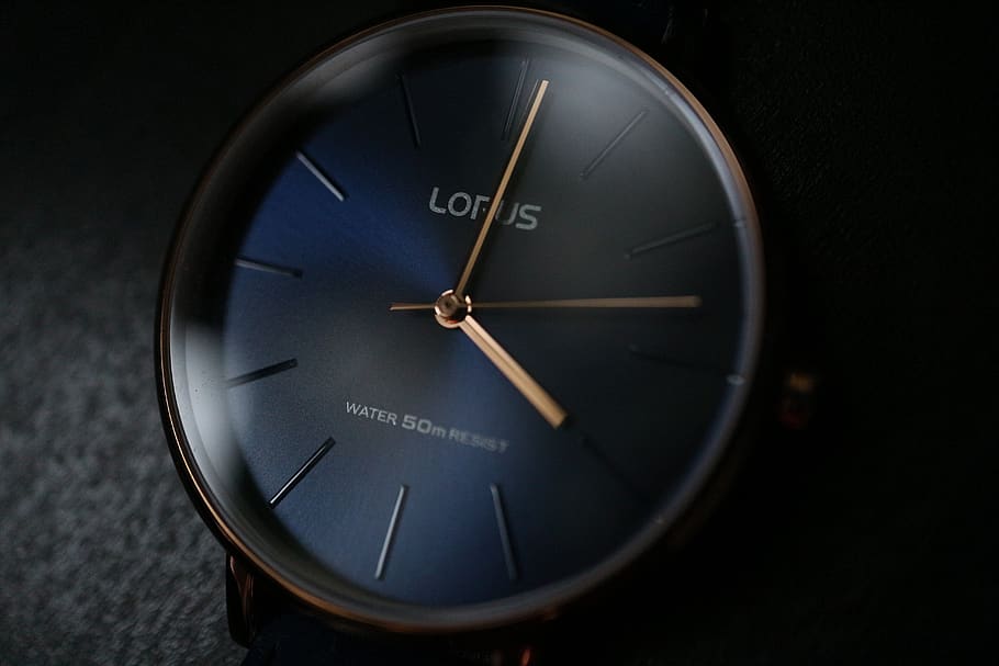 watch, lorus, timepiece, chronograph, number, clock, studio shot HD wallpaper