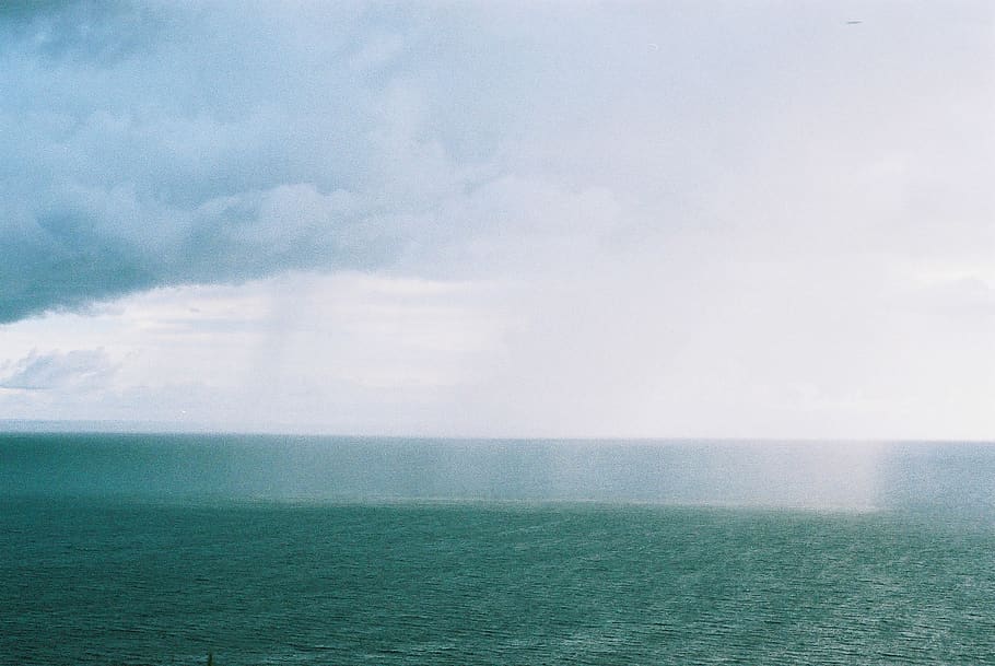 cloud - sky, water, scenics - nature, sea, horizon, beauty in nature HD wallpaper