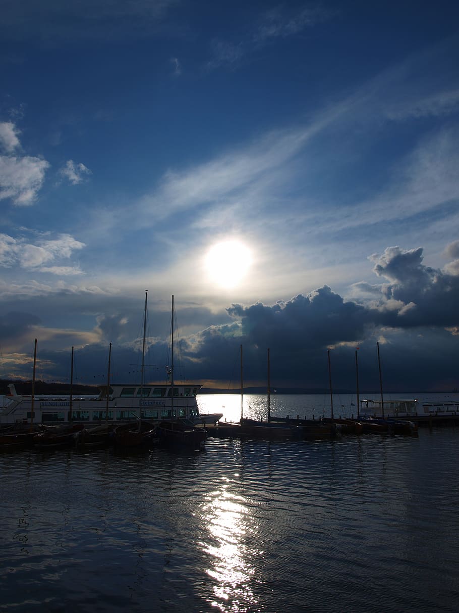 sunrise, sundown, dawn, sunlight, horizon, peaceful, outdoor HD wallpaper