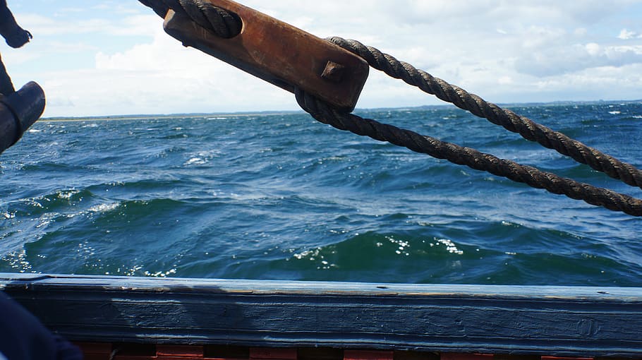 denmark, vikings, ship, boat, roskilde, sailing, vikingship HD wallpaper