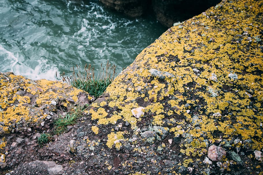 ireland, dunmore east, water, rock, beauty in nature, solid HD wallpaper