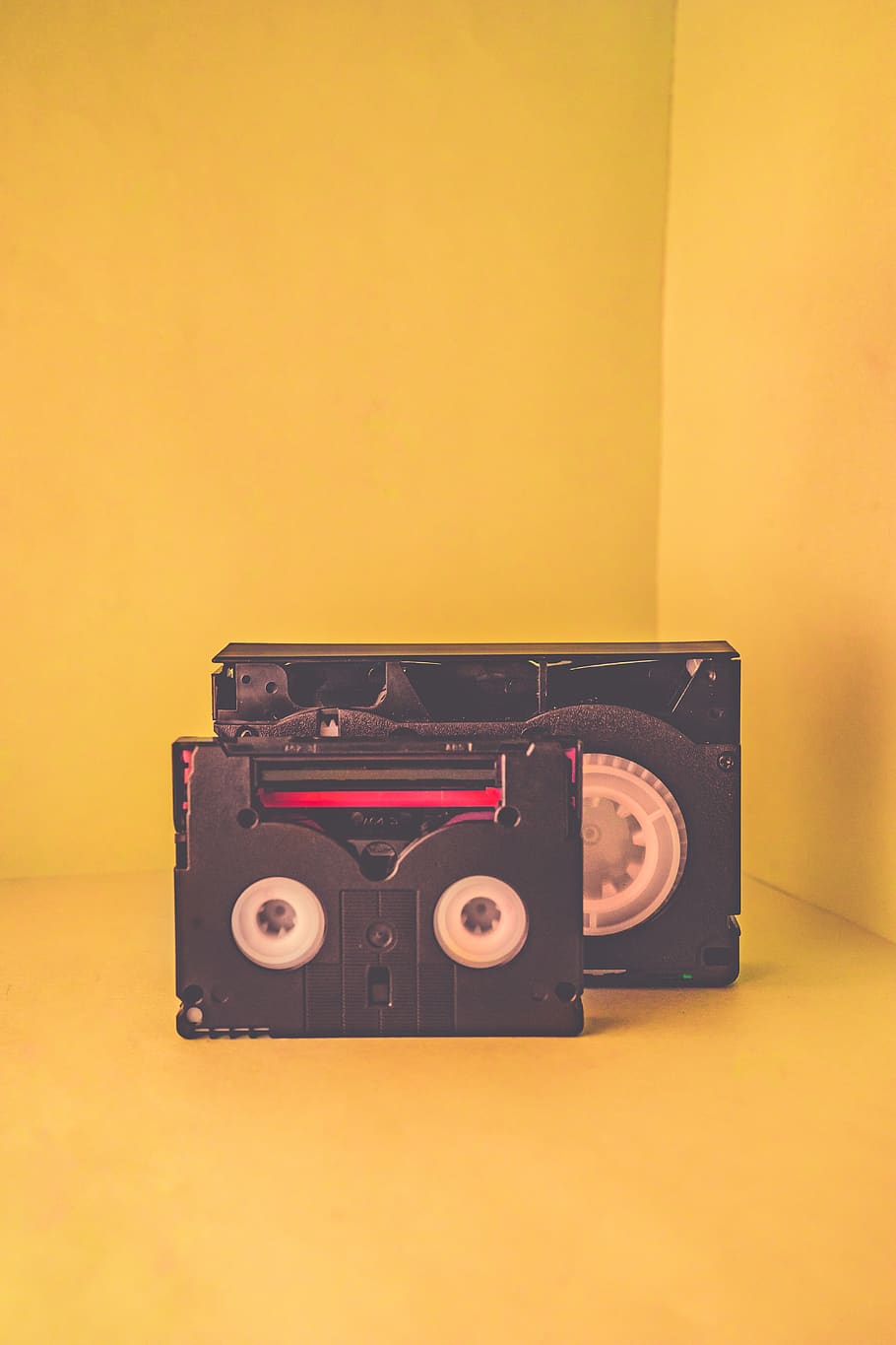 black cassette, retro styled, indoors, technology, photography themes HD wallpaper