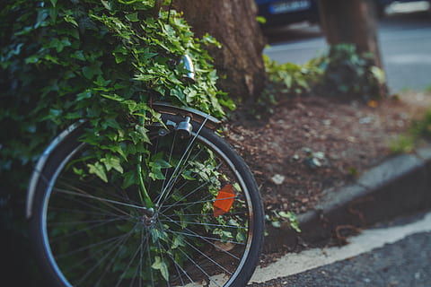 wheel, machine, bicycle, transportation, vehicle, bike, spoke HD wallpaper
