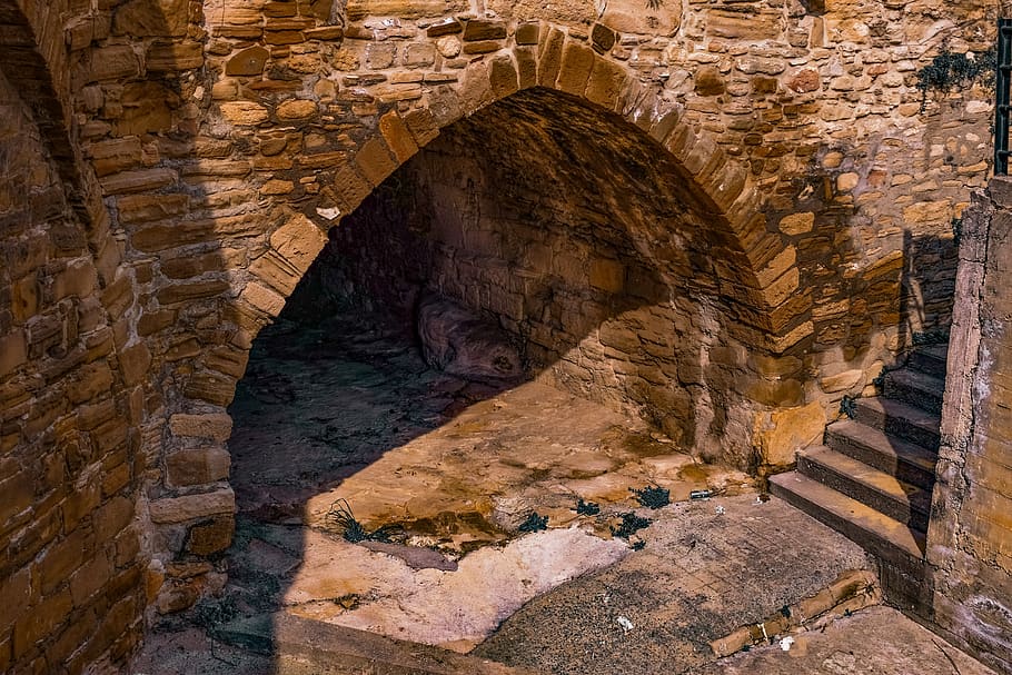 cyprus, tochni, bridge, architecture, traditional, stone, old HD wallpaper
