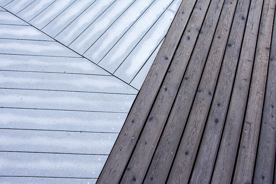 deck, decking, planks, pattern, wood - material, backgrounds HD wallpaper