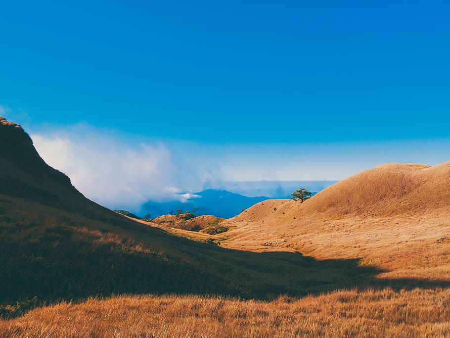 nature, landscape, scenery, scenic, mountain, mount pulag, benguet HD wallpaper