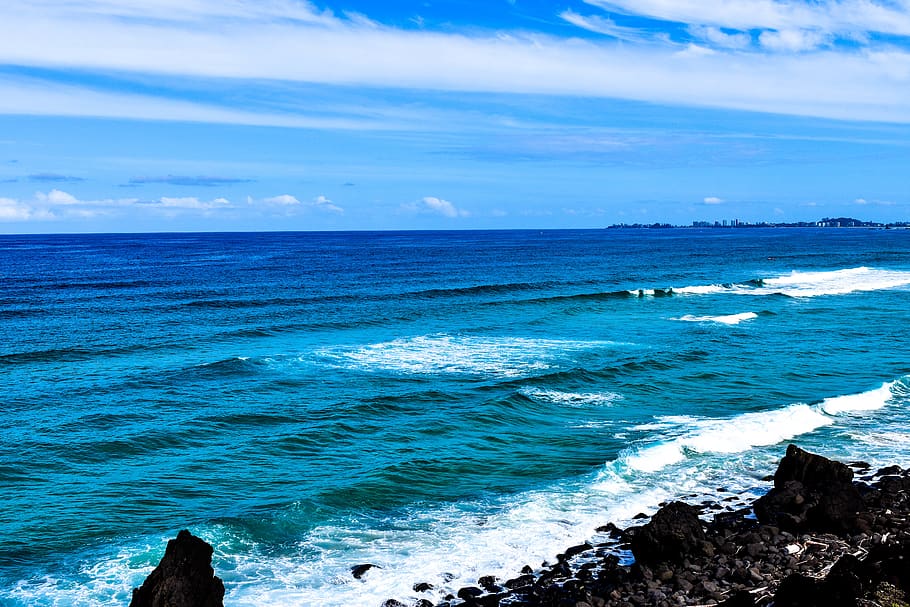 Photography Of Ocean, australia, beach, coast, daylight, scenery HD wallpaper
