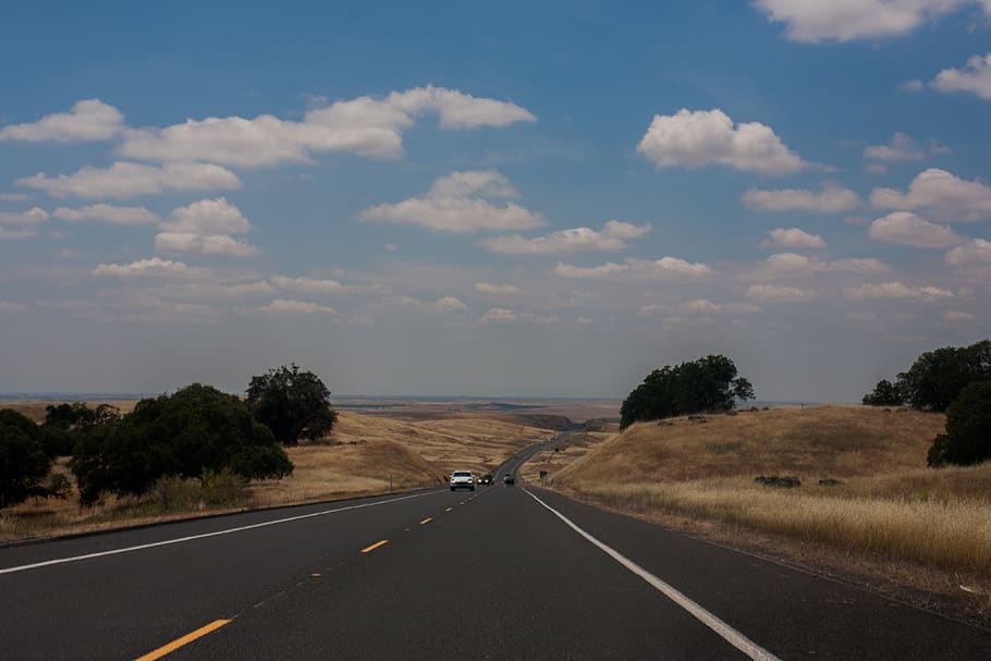 united states, road, transportation, cloud - sky, sign, direction HD wallpaper