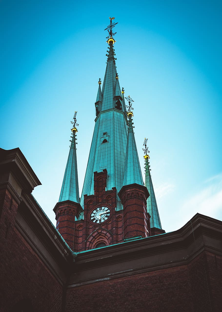 building, architecture, spire, steeple, tower, clock tower HD wallpaper