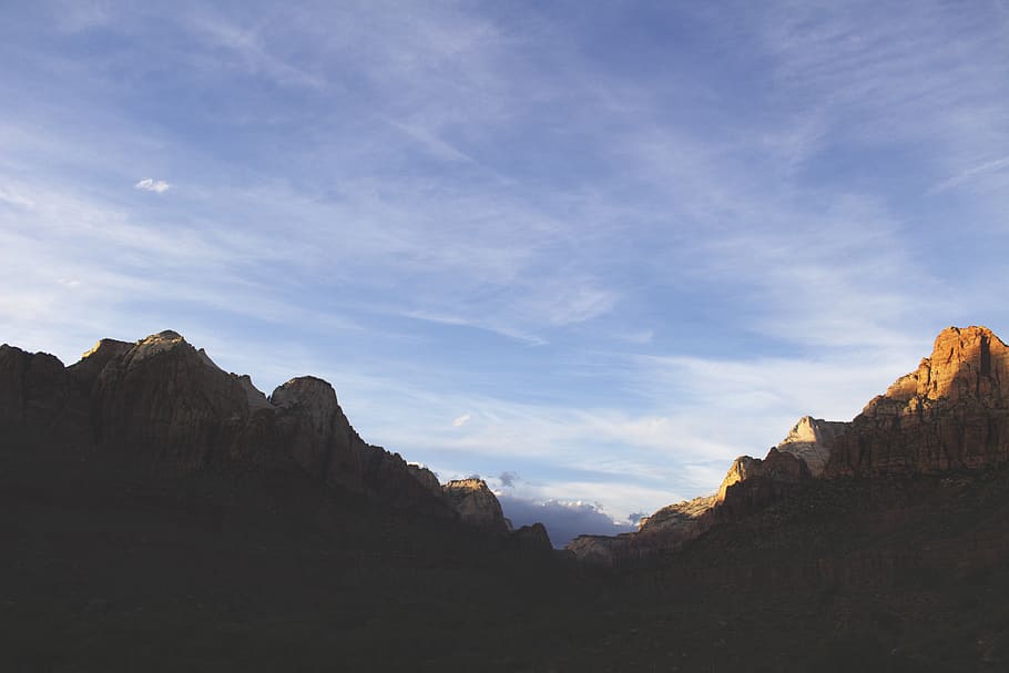 nature, outdoors, mountain, mountain range, zion national park HD wallpaper