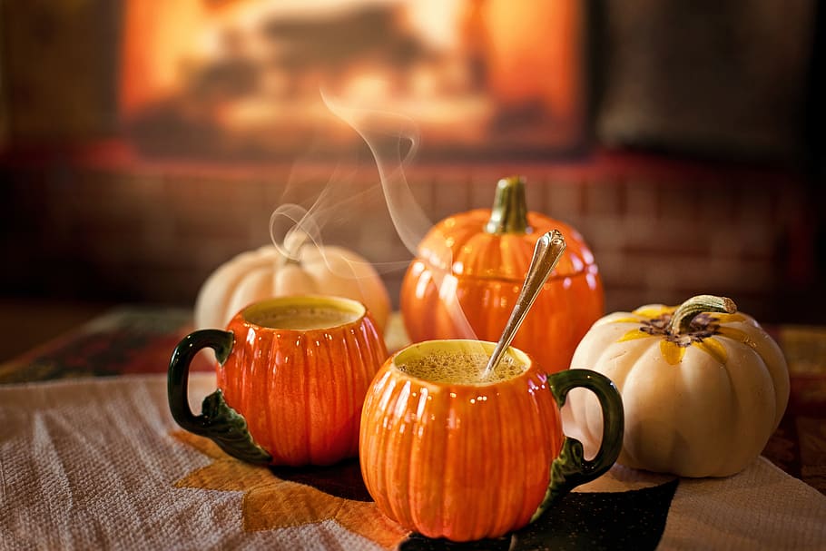 Pumpkin Spice autumn coffee cute drinks fall halloween october  sugar HD phone wallpaper  Peakpx