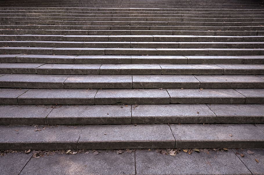 stair, staircase, step, construction, city, pattern, no people HD wallpaper
