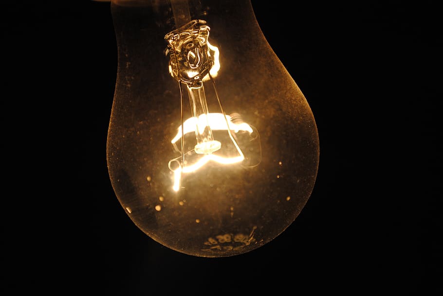 lamp, light, darkness, mood, mystic, night, strange, mysterious HD wallpaper