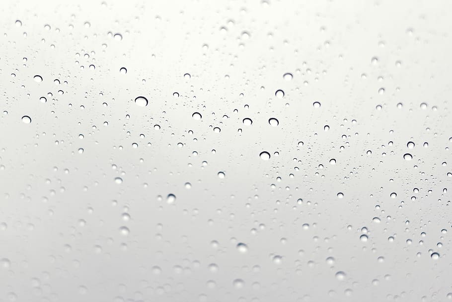rain drops, raining, wet, grey, texture, abstract, water, backgrounds HD wallpaper