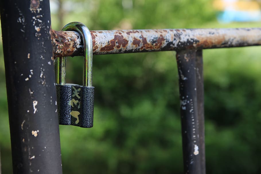 lock, old, metal, rusty, antique, security, safe, entrance HD wallpaper