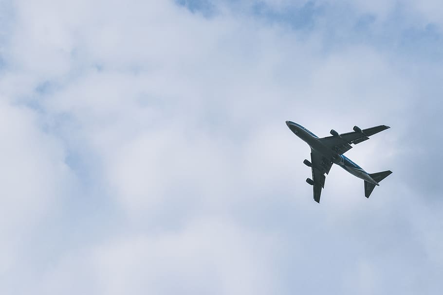 netherlands, amsterdam, air vehicle, airplane, flying, low angle view HD wallpaper