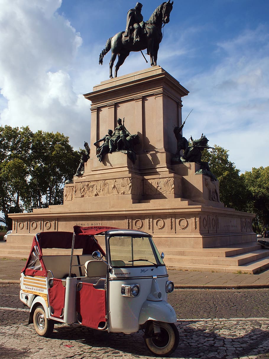 italy, rome, monument, art and craft, representation, architecture HD wallpaper