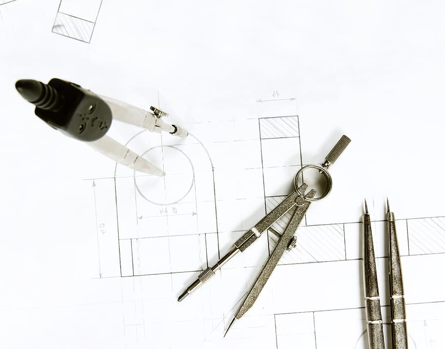 compasses, curve, design, designer, draft, draw, drawing, engineering HD wallpaper