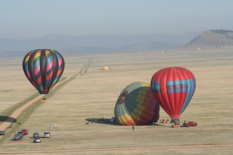 ballooning, flying, aviation, hot air balloon, air vehicle HD wallpaper
