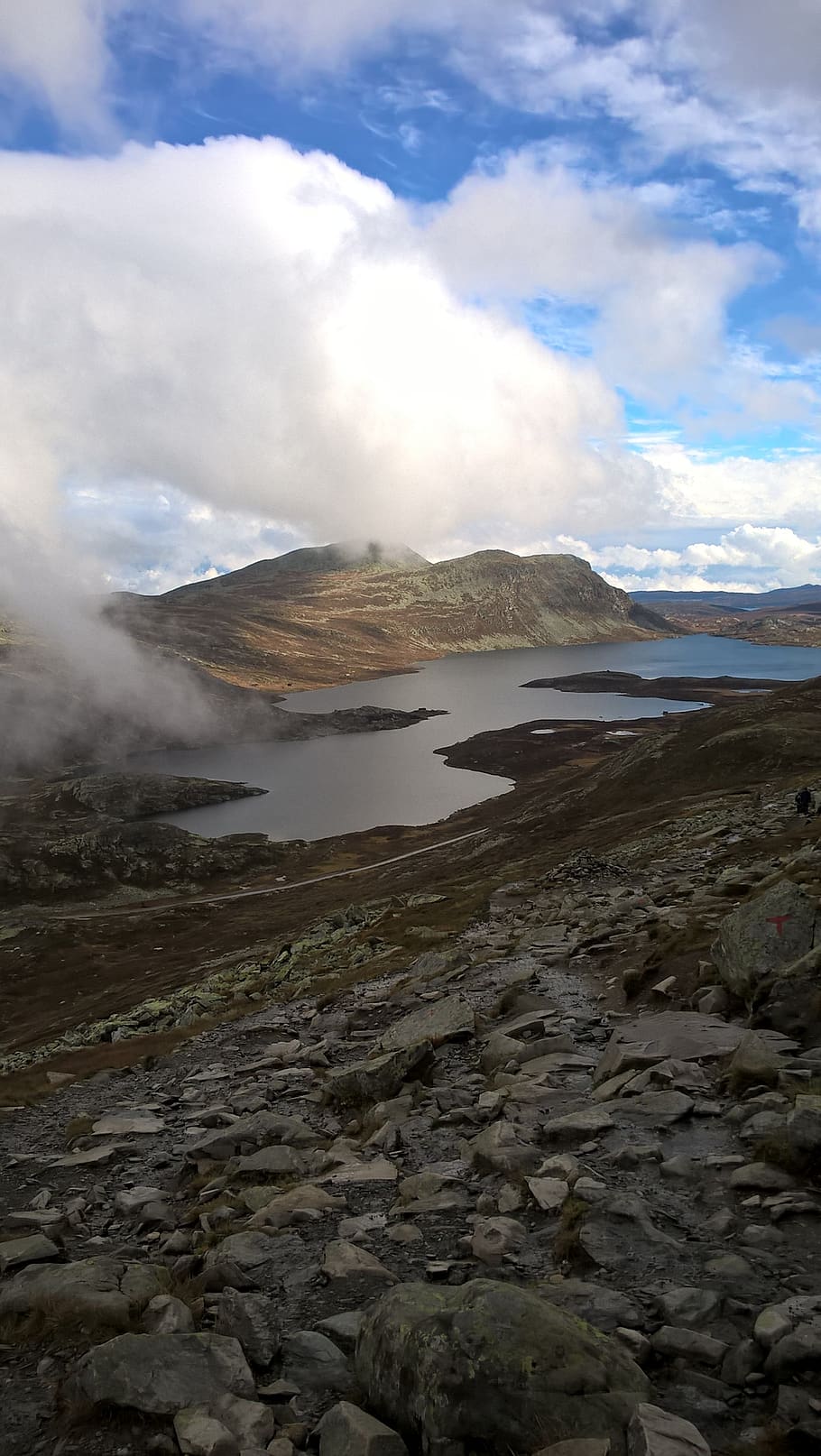 mountains, clouds, norway, beauty in nature, cloud - sky, scenics - nature HD wallpaper