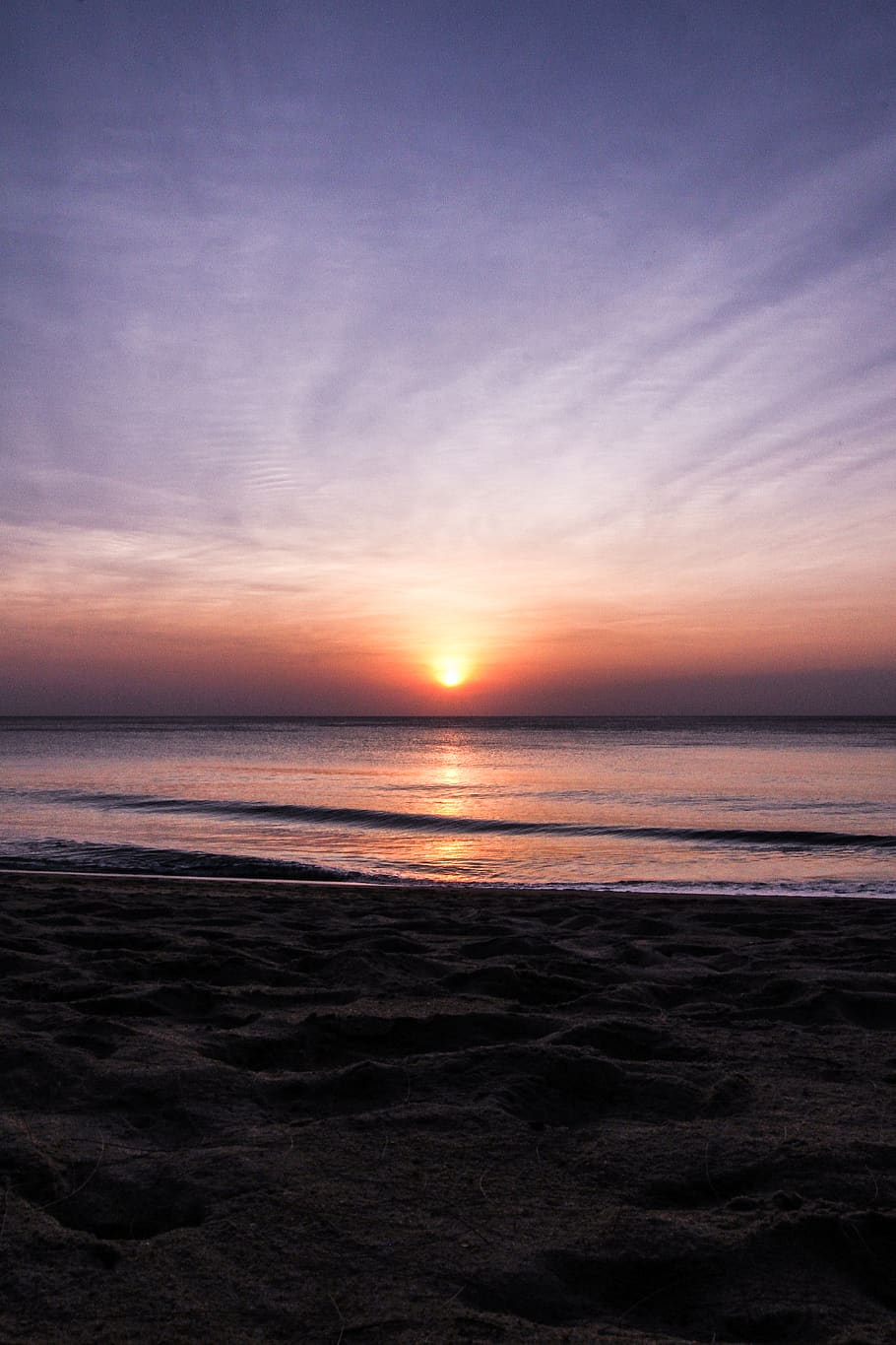 sunset, sea, phuket, waves, sky, water, scenics - nature, beauty in nature HD wallpaper