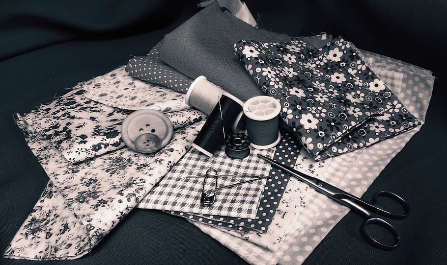handmade, sew, textile, needle, handarbeiten, material, yarn HD wallpaper